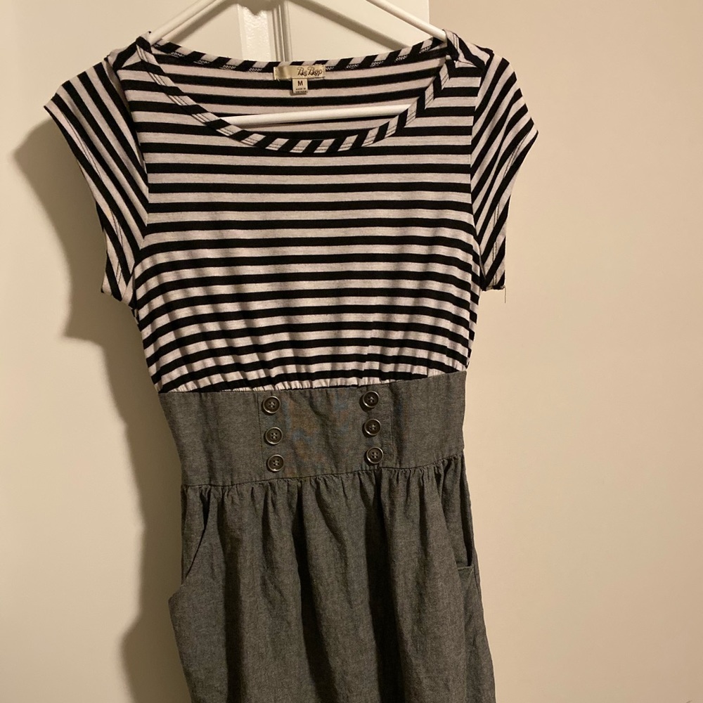 Striped Dress with pockets